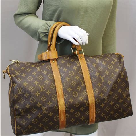 louis vuitton duffle bag size 50|Louis Vuitton keepall 50 size.